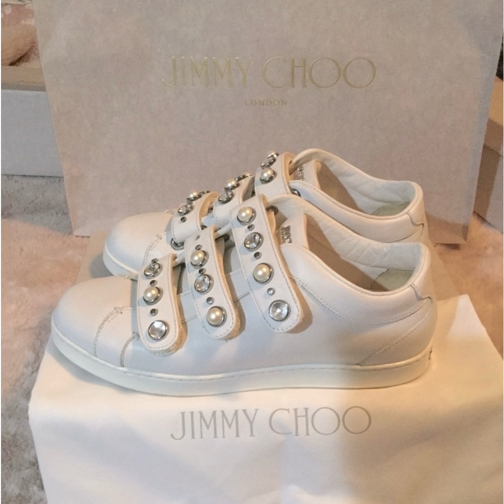 Jimmy Choo Crystals Sneakers
